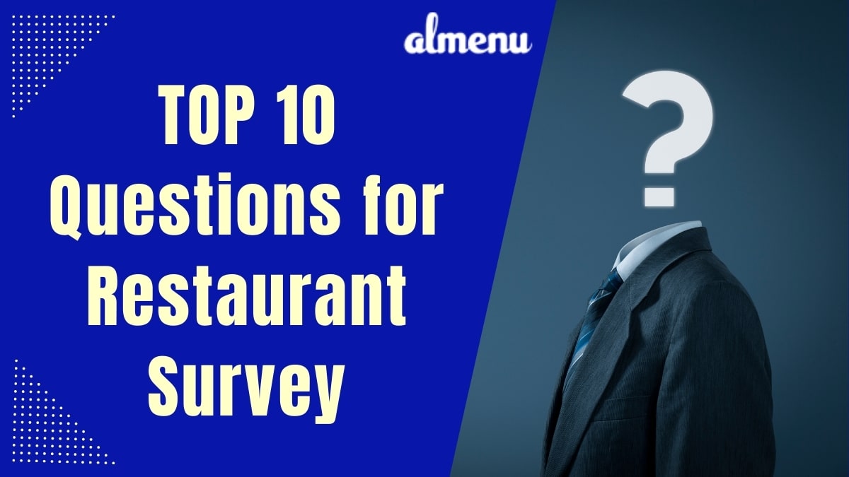 questions for restaurant survey feature image - Almenu